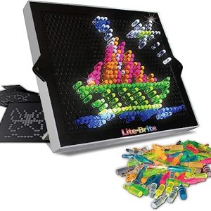 Lite Brite Ultimate Classic, Light up creative activity toy, Gifts for girls and boys ages 3, 4, 5, 6,7,8,9,Educational Learning, Fine Motor Skills