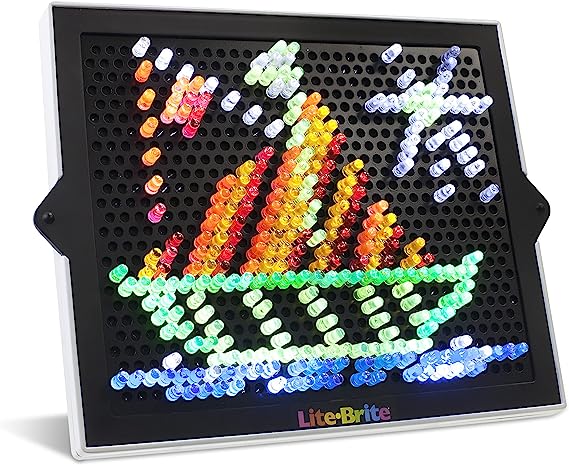 Lite Brite Ultimate Classic, Light up creative activity toy, Gifts for girls and boys ages 3, 4, 5, 6,7,8,9,Educational Learning, Fine Motor Skills - Image 3